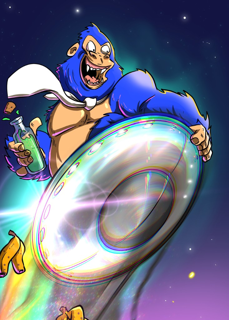 Cosmic Surfer
